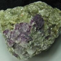 Fluorite On Mica