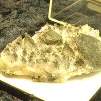 Pyrite On Calcite