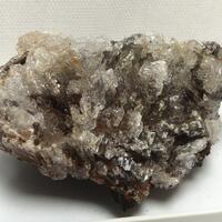 Gypsum On Fluorite