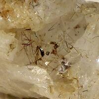 Rutile On Quartz