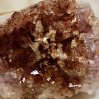 Chabazite On Amethyst