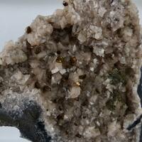 Chalcopyrite & Pyrite On Dolomite