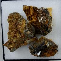 Cerussite & Linarite & Anglesite & Limonite
