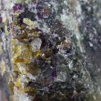 Native Bismuth & Fluorite