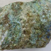 Chalcophyllite & Tyrolite & Azurite