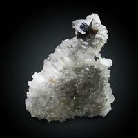 Anatase With Chlorite Quartz & Rutile