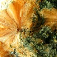 Actinolite & Stilbite