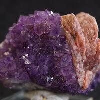 Amethyst With Baryte