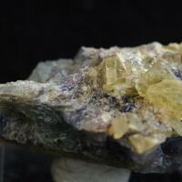 Baryte On Fluorite