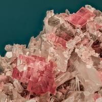 Rhodochrosite & Quartz