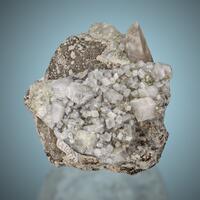 Harmotome Apophyllite & Calcite