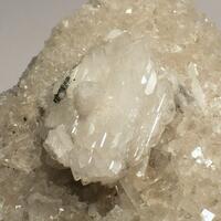 Baryte On Fluorite