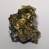 Chalcopyrite On Galena