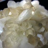 Calcite On Stilbite