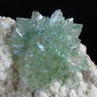 Apophyllite On Chalcedony