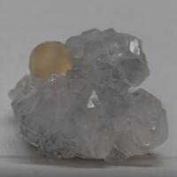 Fluorite On Quartz