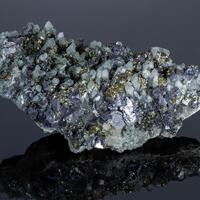 Prase Quartz Pyrite & Galena