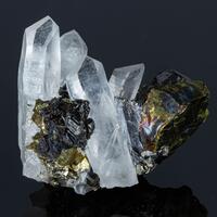 Quartz Sphalerite & Pyrite