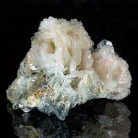Baryte On Stibnite