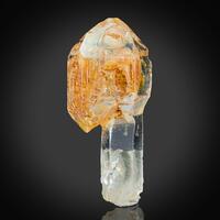 Scepter Quartz With Petroleum Inclusions