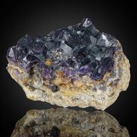 Amethyst With Hematite Inclusions