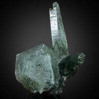 Quartz With Chlorite Inclusions & Apatite