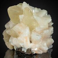 Calcite On Heulandite
