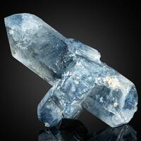 Quartz With Indicolite Inclusions