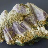 Amethyst Babingtonite & Laumontite