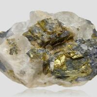 Cryolite Siderite Galena & Chalcopyrite