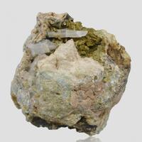 Axinite-(Mn) Johannsenite & Quartz