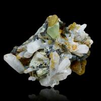 Ludlamite Siderite & Quartz