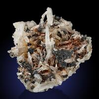 Tetrahedrite Quartz & Pyrite