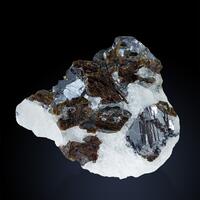 Cryolite Siderite & Galena