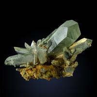 Quartz With Chlorite Inclusions