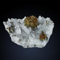 Chalcopyrite On Quartz