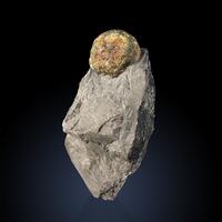 Pyrite On Limestone