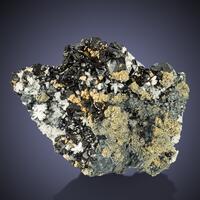 Sphalerite Boulangerite Siderite & Quartz