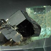 Aquamarine & Schorl