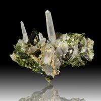 Epidote Andradite & Quartz