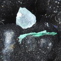 Goethite Malachite & Calcite