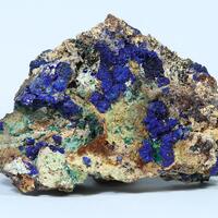 Azurite Malachite & Rosasite