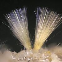 Mesolite Natrolite Epitaxial Thomsonite-Ca Calcite & Todorokite