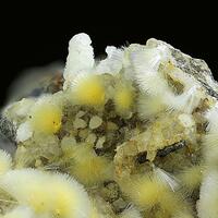 Mesolite Natrolite Epitaxial Thomsonite Calcite