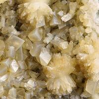 Natrolite On Calcite