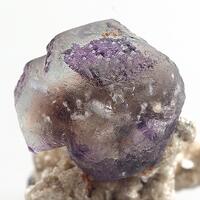 Fluorite On Mica