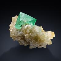 Fluorite With Quartz