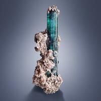 Tourmaline Var Indicolite & Lepidolite