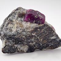 Corundum Var Ruby With Pyrite