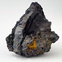 Romanèchite On Goethite